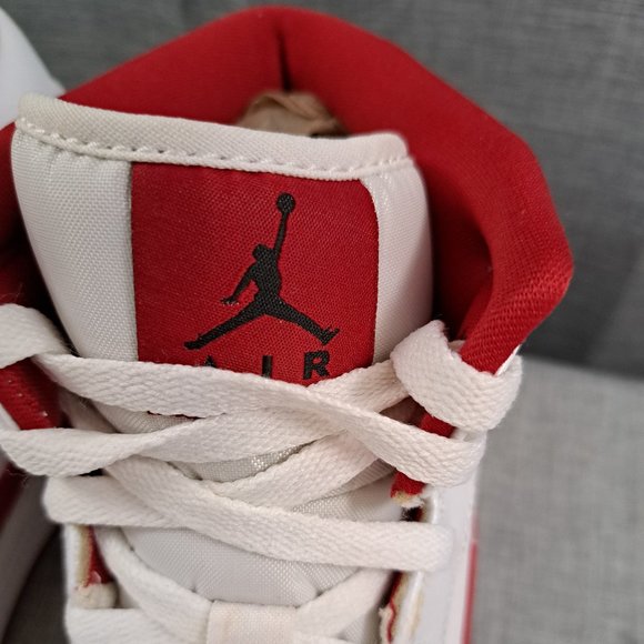 %Nike Air Jordan 1 White & Red Hi Top Men Size 11 Year 2014 / AJ14 main image 9